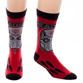 Bioworld Suicide Squad Deadshot Men's Crew Socks