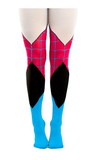 Bioworld BIW-GT44NTMPU-C Marvel Spider-Gwen Women's Sheer Costume Tights