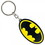 Bioworld BIW-KEN1TWKBTM-C DC Comics Batman Logo Metal Keychain