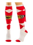 Bioworld BIW-KH3893POW-C Power Rangers Red Caped Women's Knee High Socks