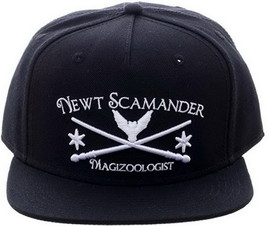 Bioworld BIW-SB4GL8FAN-C Fantastic Beasts and Where to Find Them Newt Scamander Magizoologist Snapback Hat