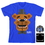 Bioworld BIW-TS3GHZFNFXL Five Nights at Freddys "Pixel Freddy" Boy's Blue T-Shirt