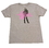 Bioworld Disney Hannah Montana Hot Pink Logo Grey T-Shirt - X-Large