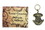 Bioworld BIW-XW4Q55HPT-C Harry Potter "Muggledom Mysterium" Bi-Fold Wallet and Hogwarts Keychain Set
