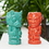 Beeline Creative Geeki Tikis Star Wars Han Solo & Greedo Mugs - Star Wars Tiki Style Ceramic Cups