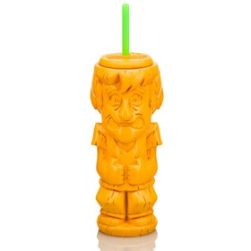 Beeline Creative BLC-44101-PT-C Geeki Tikis Scooby-Doo Shaggy Plastic Tumbler with Straw | Holds 20 Ounces