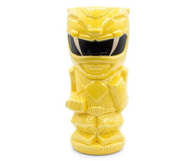 Beeline Creative BLC-44330-C Geeki Tikis Power Rangers Yellow Ranger Ceramic Mug | Holds 15 Ounces