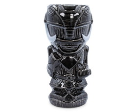 Beeline Creative BLC-44361-C Geeki Tikis Power Rangers Black Ranger Ceramic Mug | Holds 16 Ounces