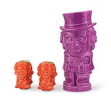 Geeki Tikis Willy Wonka And The Chocolate Factory Mug Set, Ceramic Tiki Cups