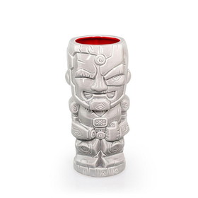 Beeline Creative Geeki Tikis Justice League Cyborg Mug - Crafted Ceramic - Holds 16 Ounces