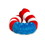 Bonkers Toys BON-SLITHERPLSHPAT-C Slither IO Jumbo 24 Inch Bendable Plush | Patriotic