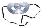 Bauer Pacific Imports Eye Costume Mask Silver W/Felt Backing
