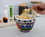 Boom Trendz BTZ-BOWL-ALLOVRTXT-C Bowl Bop Noodle Collage Japanese Dinner Set | 16-Ounce Ramen Bowl, Chopsticks
