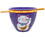 Boom Trendz BTZ-BOWL-LCAT-C Bowl Bop Purple Lucky Cat Japanese Dinner Set | 16-Ounce Ramen Bowl, Chopsticks