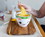 Boom Trendz BTZ-BOWL-MISOMEOW-C Bowl Bop Miso Happy Japanese Dinnerware Set | 16-Ounce Ramen Bowl, Chopsticks