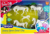 Breyer Animal BYR-4235-C Breyer Fantasy Horses Paint & Play DIY Set | 5 Model Horses