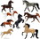 Breyer Animal Creations BYR-6058-C Breyer Stablemates 1:32 Deluxe Horse Collection 8 Model Horses