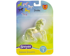 Breyer Animal BYR-6928_PERI-C Breyer Unicorn Treasures 1:32 Scale Model Horse | Peridot