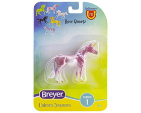 Breyer Animal BYR-6928_ROSE-C Breyer Unicorn Treasures 1:32 Scale Model Horse | Rose Quartz
