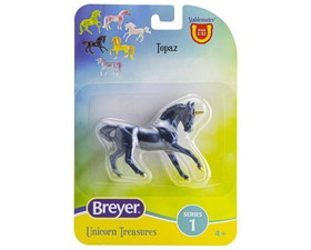 Breyer Animal BYR-6928_TPZ-C Breyer Unicorn Treasures 1:32 Scale Model Horse | Topaz