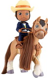Breyer Animal Creations BYR-8503-C Breyer Pipers Pony Tales Horse & Rider Playset | Casey & Tuck
