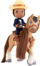 Breyer Animal Creations BYR-8503-C Breyer Pipers Pony Tales Horse & Rider Playset | Casey & Tuck