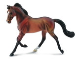 Breyer Animal Creations BYR-88477-C Breyer 1:18 CollectA Model Horse: Bay Thoroughbred Mare