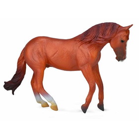 Breyer Animal Creations Breyer 1:18 CollectA Model Horse: Chestnut Australian Stock Horse Stallion