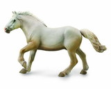Breyer Animal Creations BYR-88846-C Breyer Collecta 1:18 Scale Model Horse, American Cream Draft Stallion