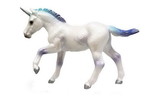 Breyer Animal Creations BYR-88869-C Breyer Collecta 1:18 Scale Model Horse, Unicorn Foal Rainbow