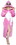 Costume Agent CAG-02374-C Power Rangers Adult Costume Robe, Pink