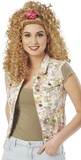 80's Scrunchie Sweetie Adult Costume Wig, Blonde