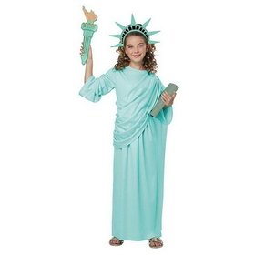 California Costumes Statue of Liberty Child Costume