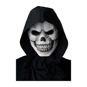 California Costumes CCC-6121-227-C White Skull Light-Up Adult Costume Mask