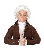 California Costumes Colonial Man Child Costume Wig