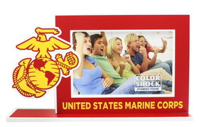 CDI Corp CDC-USMCSCK-C U.S. Marine Corps Color 4"X6" Shock Standee Picture Frame