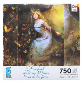Ceaco CEA-299706TRIM-SUM-C Fairyland Summer Dancer 750 Piece Jigsaw Puzzle