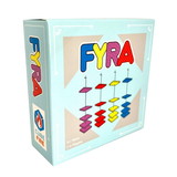 CubeFire CFL-87711-C Fyra Matching & Stacking Card Game | 1-4 Players