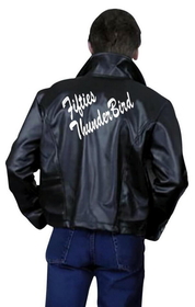 Charades Fifties Thunderbird Adult Costume Jacket