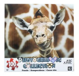 CroJack Capital CJC-02248-GIR-C Giraffe 100 Piece Photographic Collection Jigsaw Puzzle