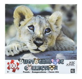 CroJack Capital CJC-02248-LION-C Lion 100 Piece Photographic Collection Jigsaw Puzzle