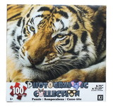 CroJack Capital CJC-02248-TIGR-C Tiger 100 Piece Photographic Collection Jigsaw Puzzle