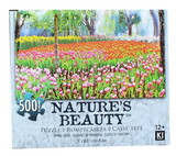 CroJack Capital CJC-02845-FLWR-C Wild Flowers 500 Piece Natures Beauty Jigsaw Puzzle