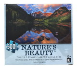 CroJack Capital CJC-02845-MNT-C Sunset Mountains 500 Piece Natures Beauty Jigsaw Puzzle