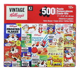 CroJack Capital CJC-02846-CRL-C Kellogg's Vintage Frosted Flakes 500 Piece Jigsaw Puzzle