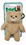Commonwealth Toys Ted The Movie 3" Plush Clip-On with Sound (PG)