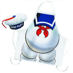 Cryptozoic Entertainment Ghostbusters Stay Puft Apron and Chef Hat