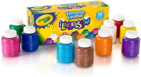 Crayola CRA-297528-C Crayola Washable Kids Paint Set | 10 Colors