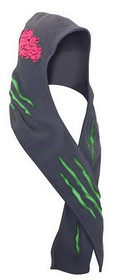 A Crowded Coop CRC-74949-C Zombie Attack Fleece Scarf