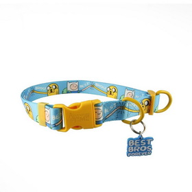 A Crowded Coop Adventure Time Best Bros! Adjustable Nylon Dog Collar